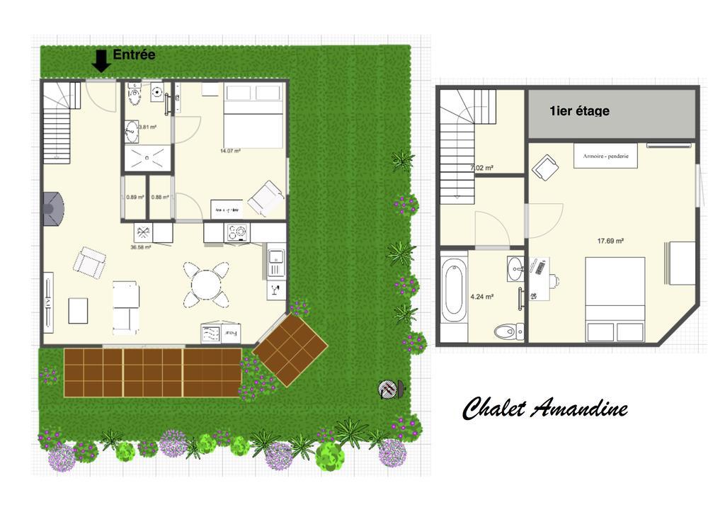 Le chalet d'Heidi Bourg-Saint-Maurice Exterior foto
